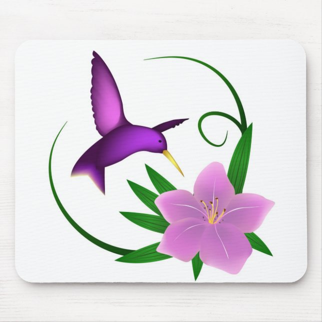 'Hummingbird'  mousepad (Front)