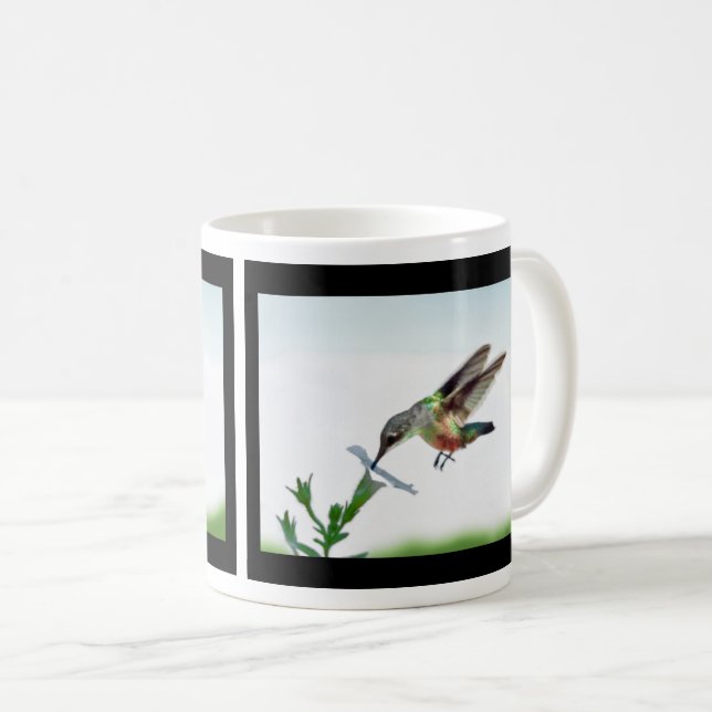 Hummingbird Mug (Front Right)