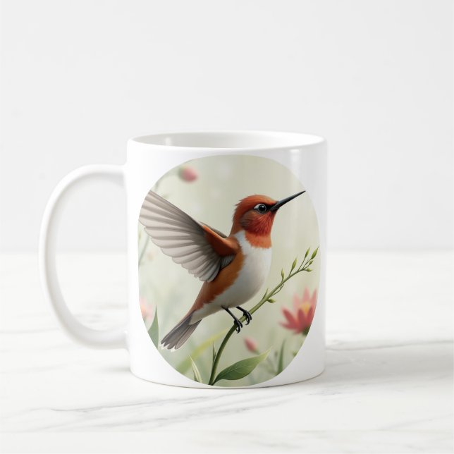 hummingbird mug (Left)