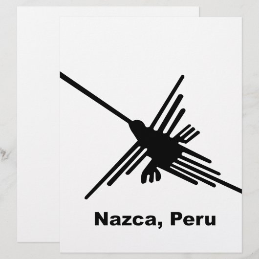 Hummingbird Nazca, Peru (Front/Back)