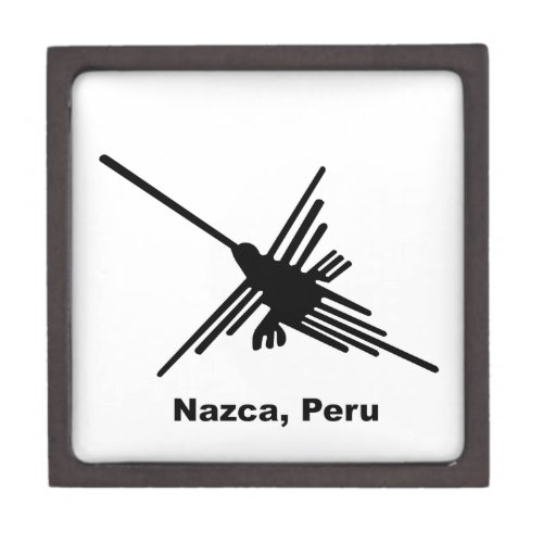 Hummingbird Nazca Peru Jewelry Box