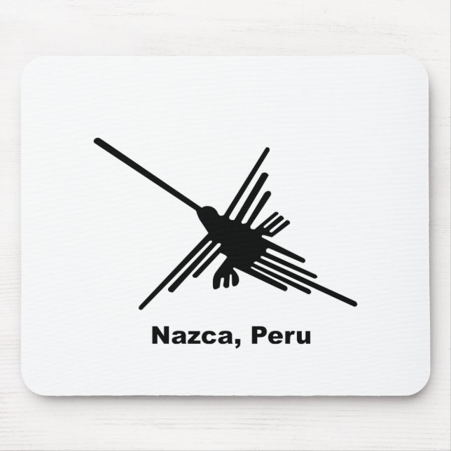 Hummingbird Nazca, Peru Mouse Pad (Front)