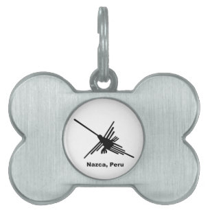 Hummingbird Nazca, Peru Pet Name Tag