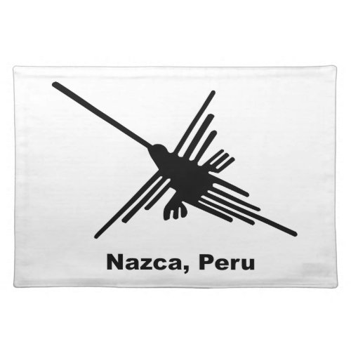 Hummingbird Nazca Peru Placemat