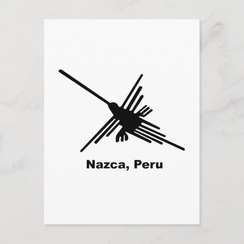 Hummingbird Nazca Peru Postcard