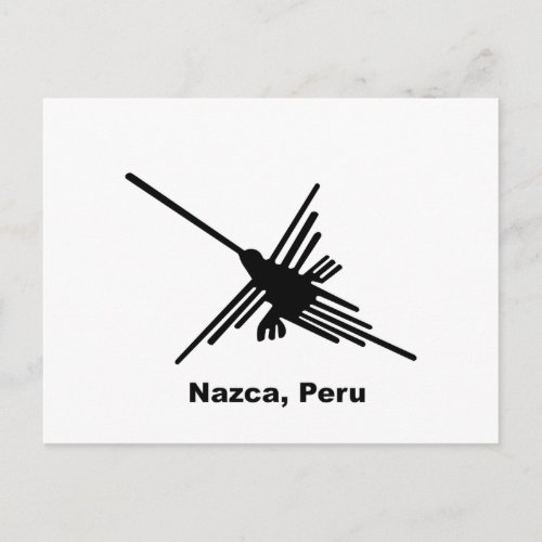 Hummingbird Nazca Peru Postcard