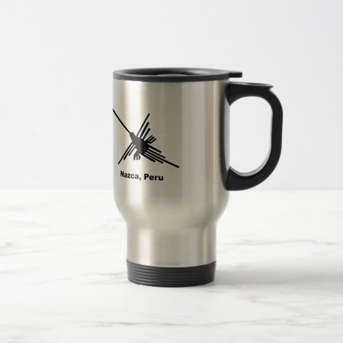 Hummingbird Nazca Peru Travel Mug