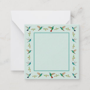 Hummingbird Note Card