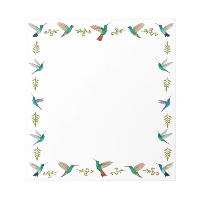 Hummingbird Notepad (Front)