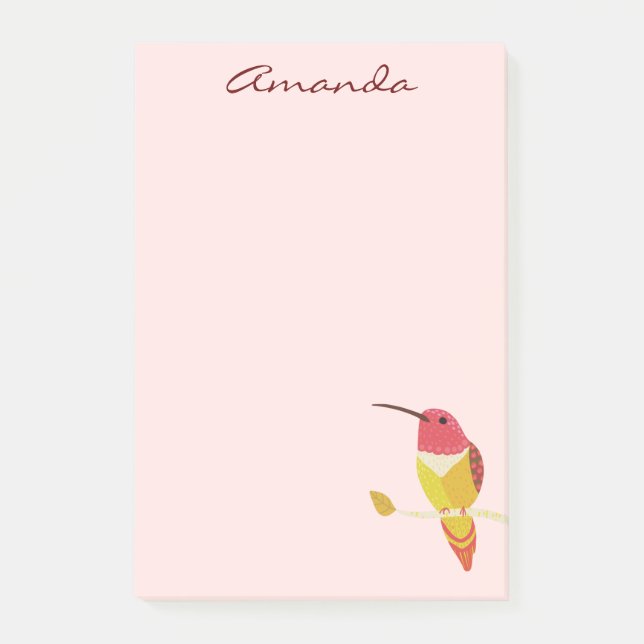 Hummingbird Notes (Front)