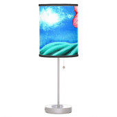 Hummingbird Ocean Table Lamp (Left)