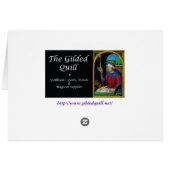 Hummingbird of Hafiz Cards (Back Horizontal)