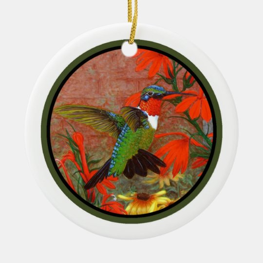 Hummingbird Ornament - Personalize It!