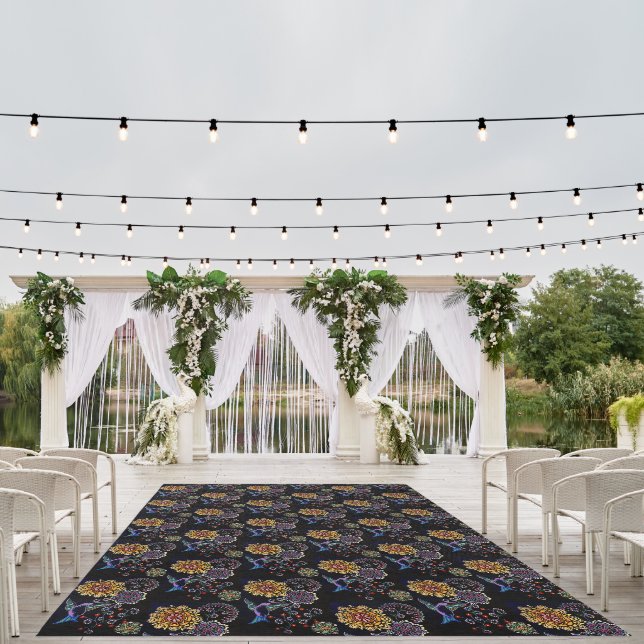 Hummingbird Outdoor Rug (Insitu (Wedding 1))