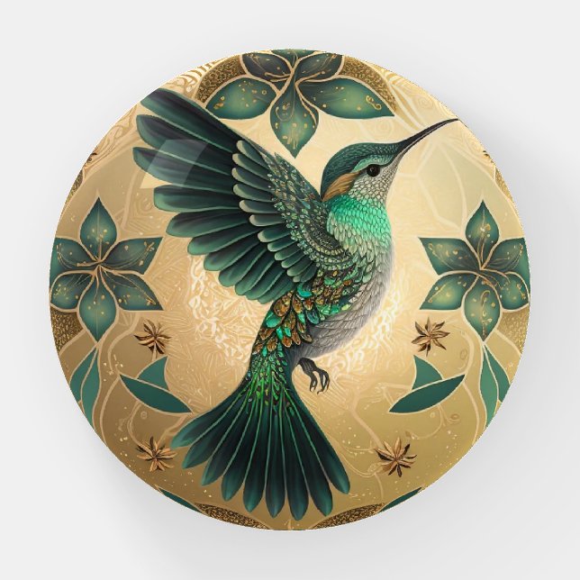 Hummingbird paperweight (Front)