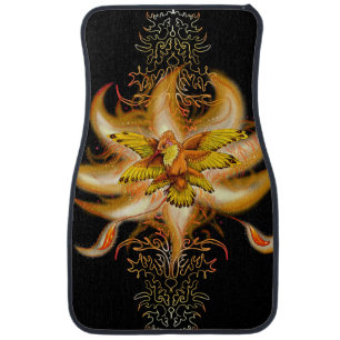 Hummingbird Pheonix Car Floor Mat