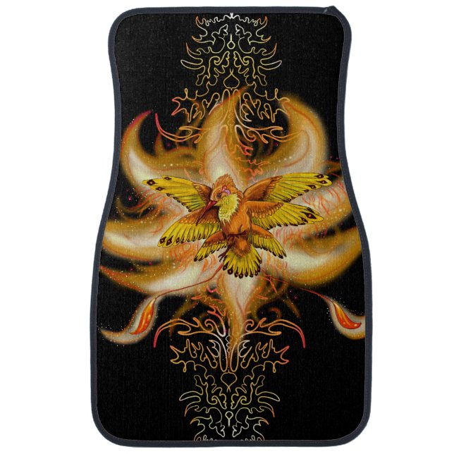 Hummingbird Pheonix Car Floor Mat (Front)