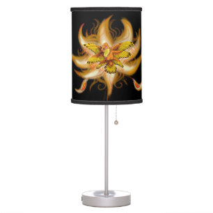 Hummingbird Pheonix Table Lamp