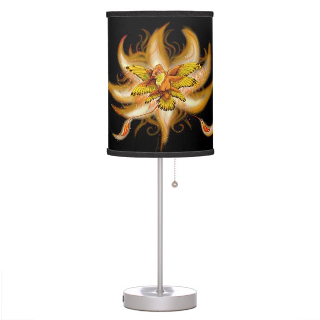Hummingbird Pheonix Table Lamp (Left)