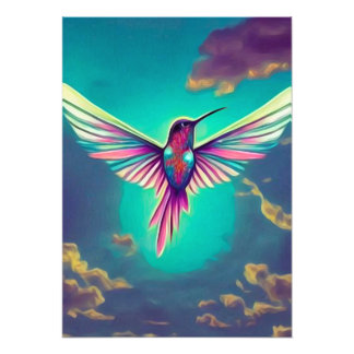 Hummingbird Photo Print