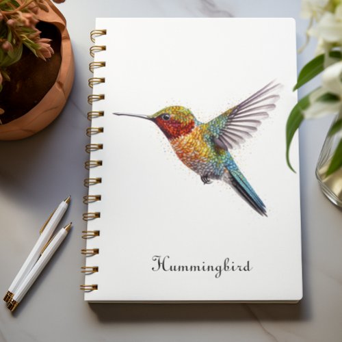 Hummingbird pointillism too customizable planner