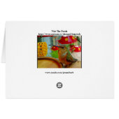 Hummingbird Porch Card (Back Horizontal)