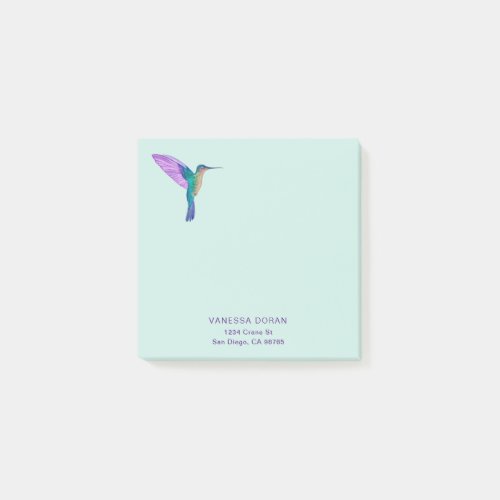 Hummingbird Post-it Notes