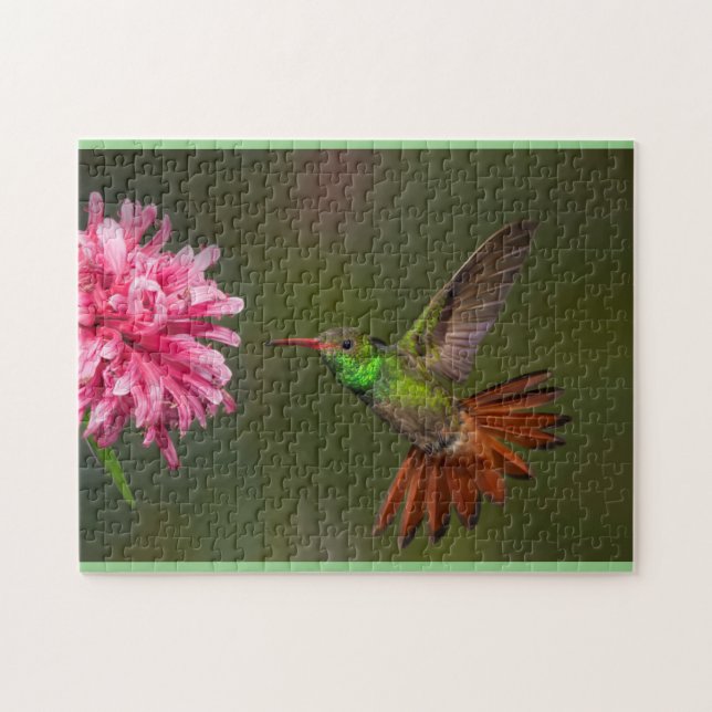 Hummingbird puzzle (Horizontal)