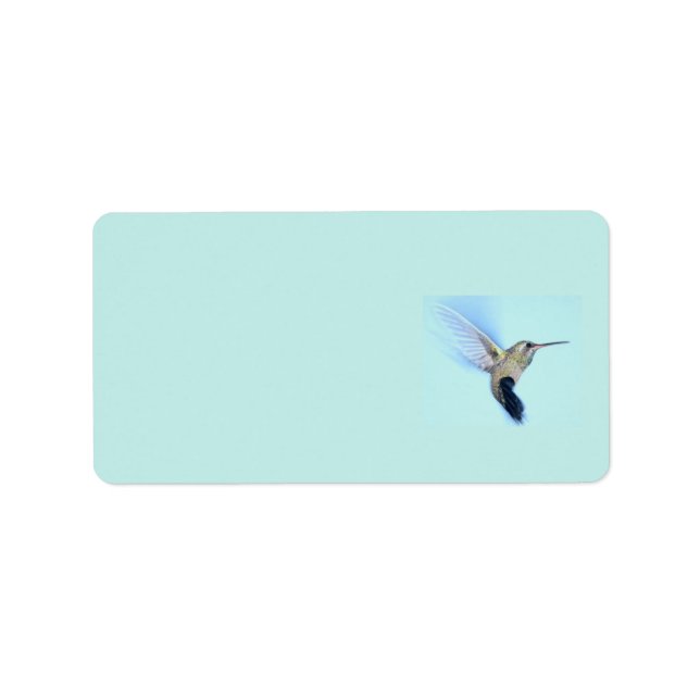 hummingbird return address labels (Front)
