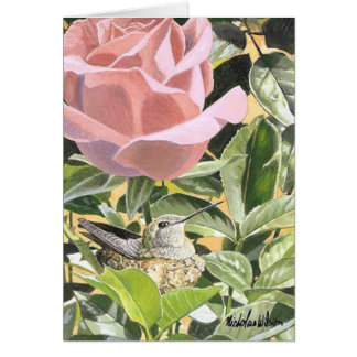 Hummingbird & Rose "LITTLE MOM" Cards