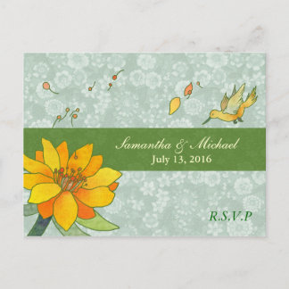 HummingBird: RSVP Wedding Reply Cards