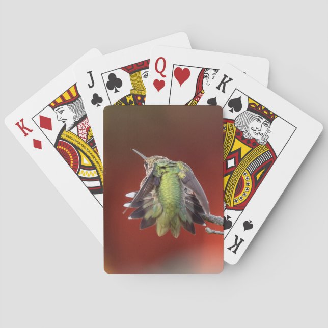Hummingbird Shuffle Poker Cards (Back)