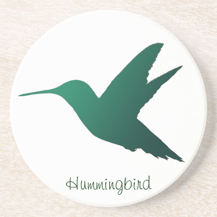 Hummingbird Silhouette Coaster