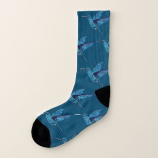 Hummingbird Socks
