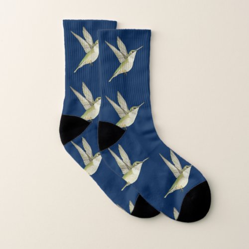 Hummingbird Socks