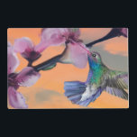 Hummingbird Spirit Placemat<br><div class="desc">The hummingbird symbolizes joy and playfulness of life.</div>