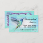 Hummingbird Standard Business Card