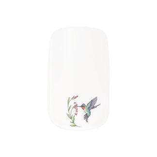  Hummingbird stick on minx nails Minx Nail Art