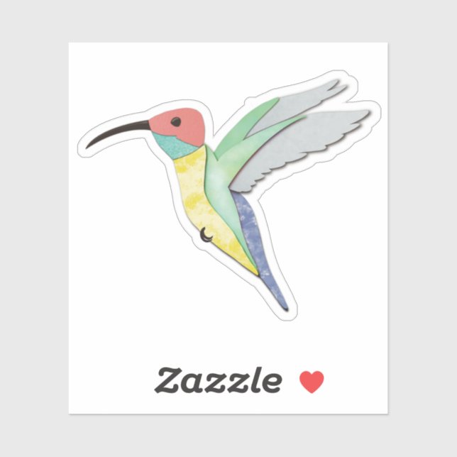 Hummingbird  sticker (Sheet)