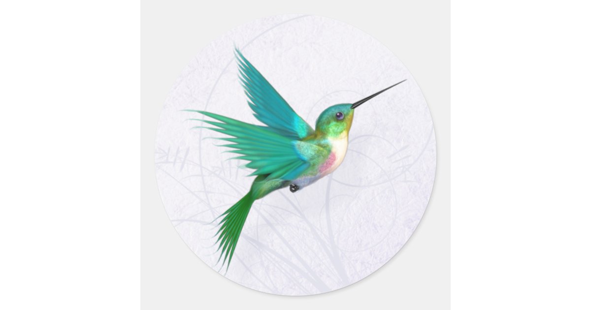 Hummingbird Sticker | Zazzle