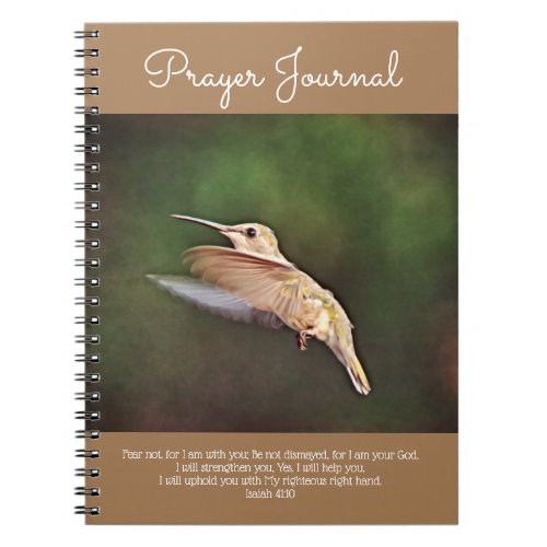 Hummingbird Still Motion Prayer Journal