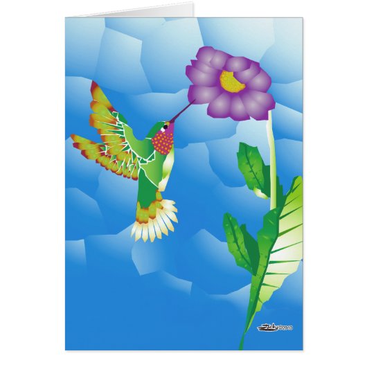 Hummingbird:  Stylized (Front)