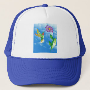 Hummingbird:  Stylized Trucker Hat