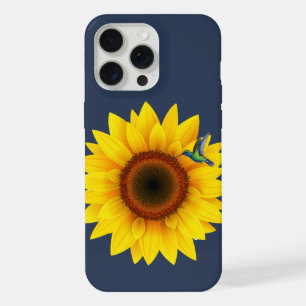 Hummingbird & Sunflower iPhone 15 Pro Max Case