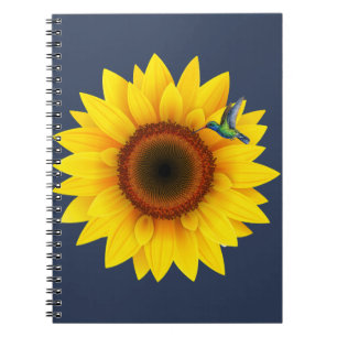 Hummingbird & Sunflower Notebook