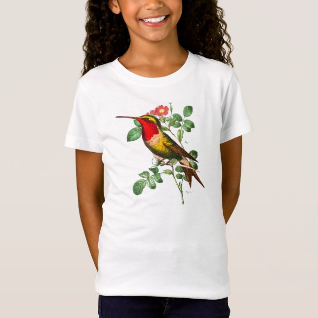 HUMMINGBIRD T-SHIRT FOR GIRLS (Front)