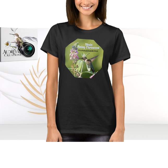 Hummingbird T-Shirt - Male Ruby-Throated (Creator Uploaded)