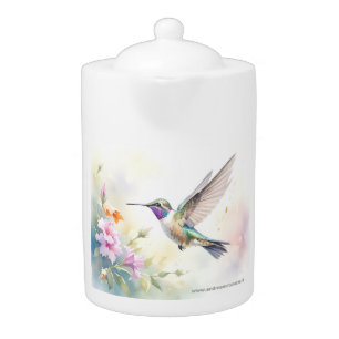 Hummingbird Teapot