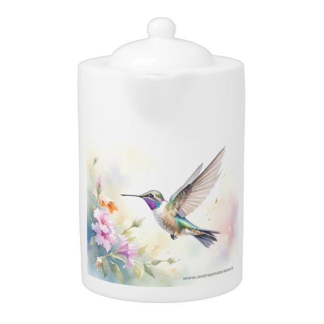 Hummingbird Teapot (Front)