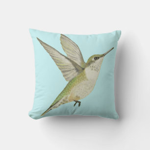 Hummingbird Throw Pillow